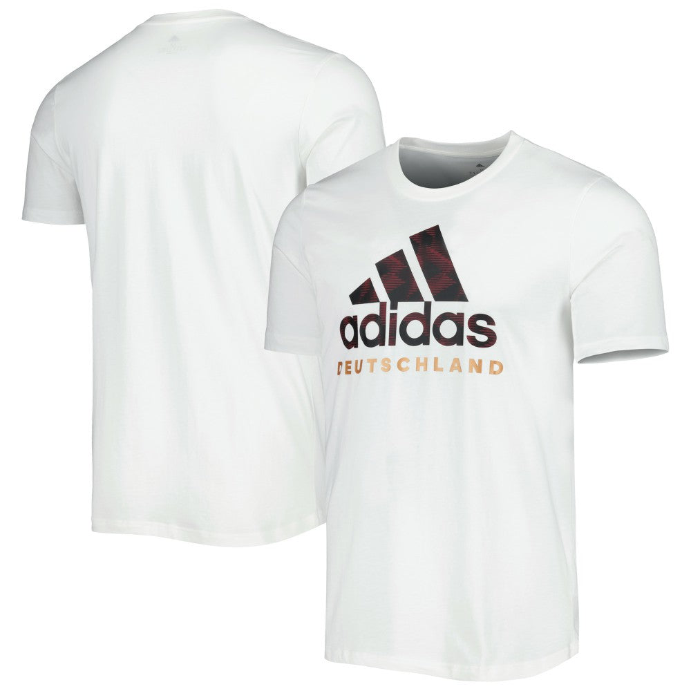 Germany National Team DNA Graphic T-Shirt White - Adidas