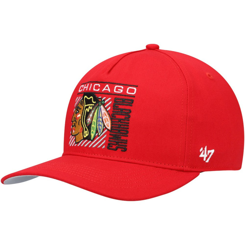 Chicago Blackhawks '47 Reflex Hitch Snapback Hat - Red - NHL 4605317