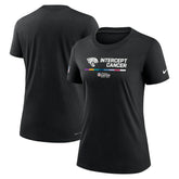 Nike Jacksonville Jaguars Women's NFL Crucial Catch Performance T-Shirt Black