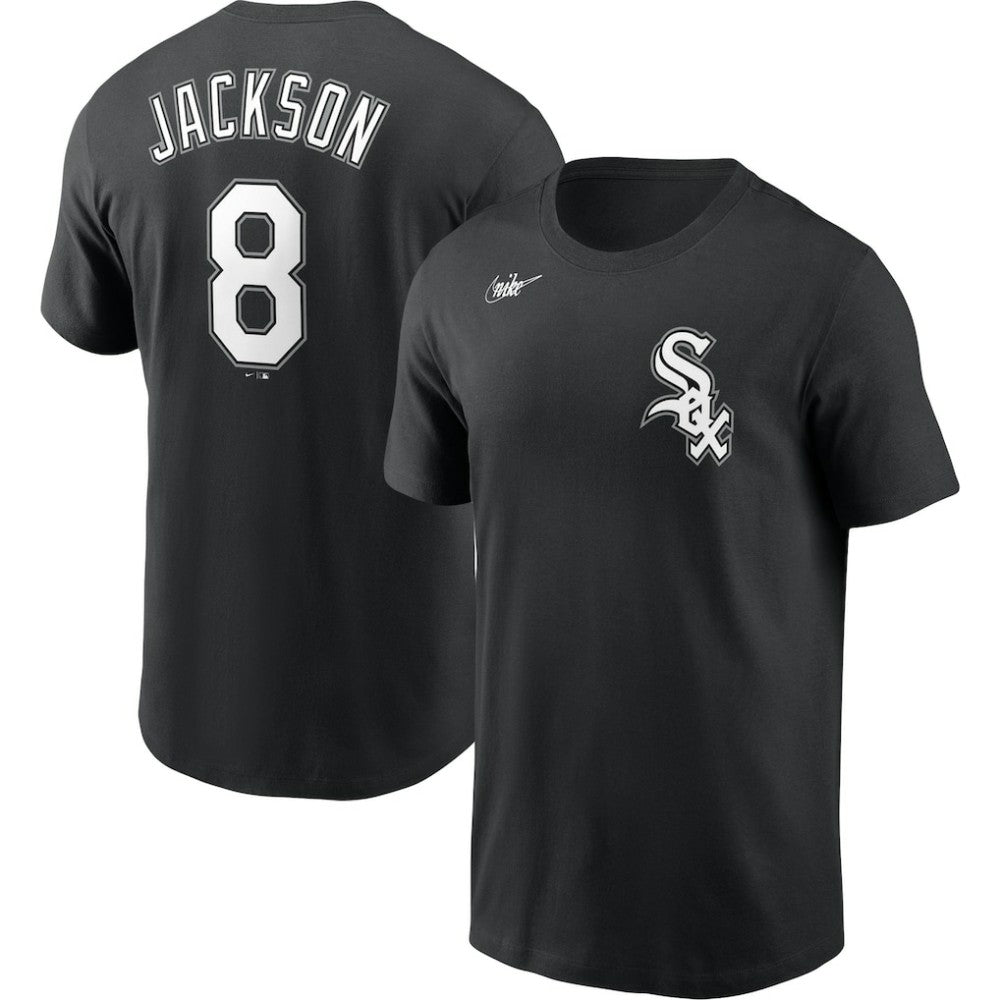 Bo Jackson Chicago White Sox Nike Cooperstown Collection Name & Number T-Shirt - Black - Nike Online