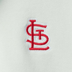 St. Louis Cardinals The Wild Collective Women's Two-Hit Quarter-Zip Pullover Top - Light Blue - MLB Online