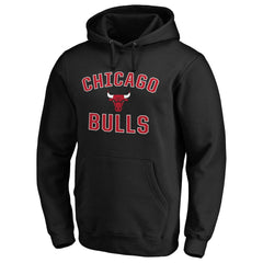 Black Victory Arch Pullover Hoodie Black