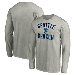 Seattle Kraken Victory Arch Long Sleeve T-Shirt - Heathered Gray - NHL 4619593