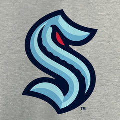 Seattle Kraken Primary Logo T-Shirt - Heathered Gray - NHL 4619634