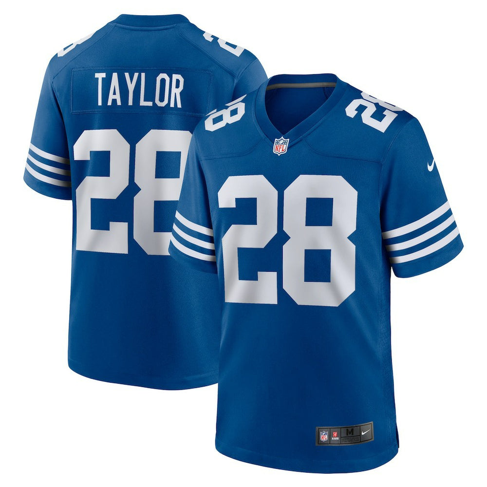 Nike Jonathan Taylor Indianapolis Colts Game Player Jersey Royal