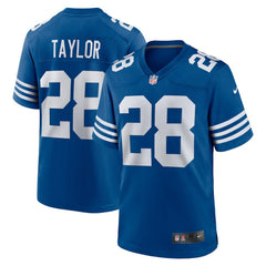Nike Jonathan Taylor Indianapolis Colts Game Player Jersey Royal