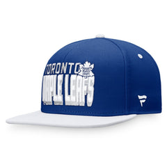 Toronto Maple Leafs Fanatics Heritage Retro Two-Tone Snapback Hat - Blue/White - NHL 4631515