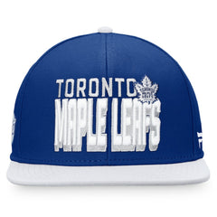Toronto Maple Leafs Fanatics Heritage Retro Two-Tone Snapback Hat - Blue/White - NHL 4631558