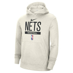 Brooklyn Nets 2022/23 Spotlight On-Court Practice Performance Pullover Hoodie Cream | Nike discount