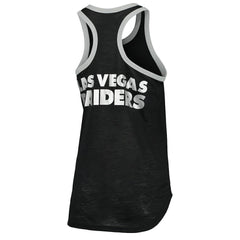 Las Vegas Raiders G-III 4Her by Carl Banks Women's Tater Burnout Tank Top Black