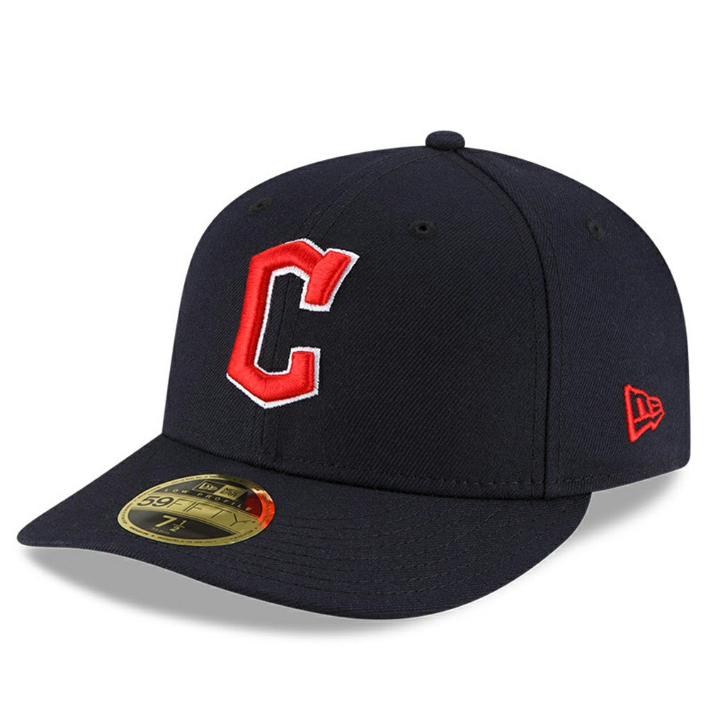 Cleveland Guardians New Era Authentic Collection On-Field Road Low Profile 59FIFTY Fitted Hat - Navy - New Era on Sale