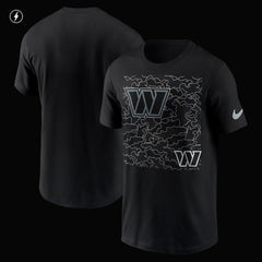 Nike Washington Commanders RFLCTV T-Shirt Black