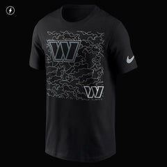 Nike Washington Commanders RFLCTV T-Shirt Black