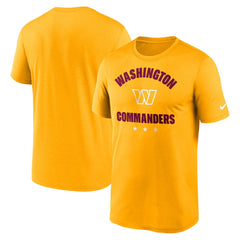 Nike Washington Commanders Arch Legend T-Shirt Gold