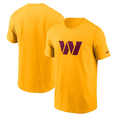 Nike Washington Commanders Primetime Logo Essential T-Shirt Gold