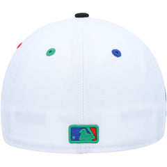 Los Angeles Dodgers New Era 60th Anniversary Primary Eye 59FIFTY Fitted Hat - White/Black - New Era Discount