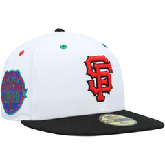 San Francisco Giants New Era 1984 MLB All-Star Game Primary Eye 59FIFTY Fitted Hat - White/Black - New Era Online