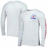 Atlanta Braves Fanatics Pressbox Long Sleeve T-Shirt - White - Fanatics on Sale