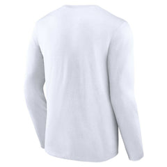 Chicago White Sox Fanatics Pressbox Long Sleeve T-Shirt - White - Fanatics on Sale