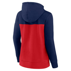 Boston Red Sox Fanatics Women's Take The Field Colorblocked Hoodie Full-Zip Jacket - Navy/Red - Fanatics Sale