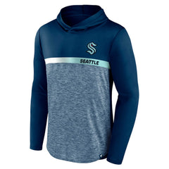 Seattle Kraken Fanatics Podium Defender Pullover Hoodie - Deep Sea Blue - NHL 4641815