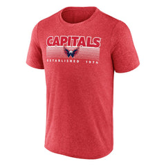Washington Capitals Fanatics Prodigy Performance T-Shirt - Heathered Red - NHL 4641862