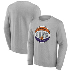 Phoenix Suns True Classics Vint Pullover Sweatshirt Heathered Gray | Fanatics online