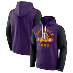 Phoenix Suns Attack Colorblock Pullover Hoodie Purple/Black | Fanatics Near Me