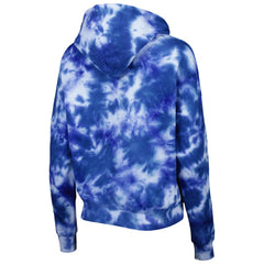 Philadelphia 76ers Women's Brushed Cotton Tie-Dye Pullover Hoodie Royal | New Era discount