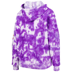 Phoenix Suns Women's Brushed Cotton Tie-Dye Pullover Hoodie Purple | New Era Lifestyle