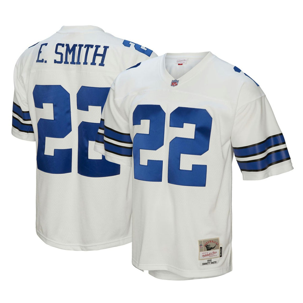 Mitchell & Ness Emmitt Smith Dallas Cowboys Youth Retired Player Legacy Jersey White