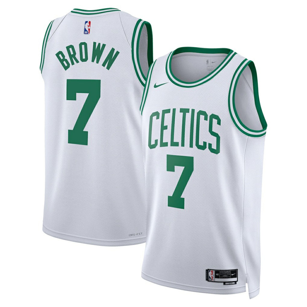 Jaylen Brown Boston Celtics Unisex Swingman Jersey Association Edition White | Nike US