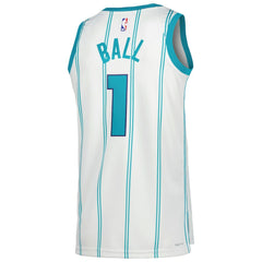 LaMelo Ball Charlotte Hornets Jordan Brand Unisex Swingman Jersey Association Edition White
