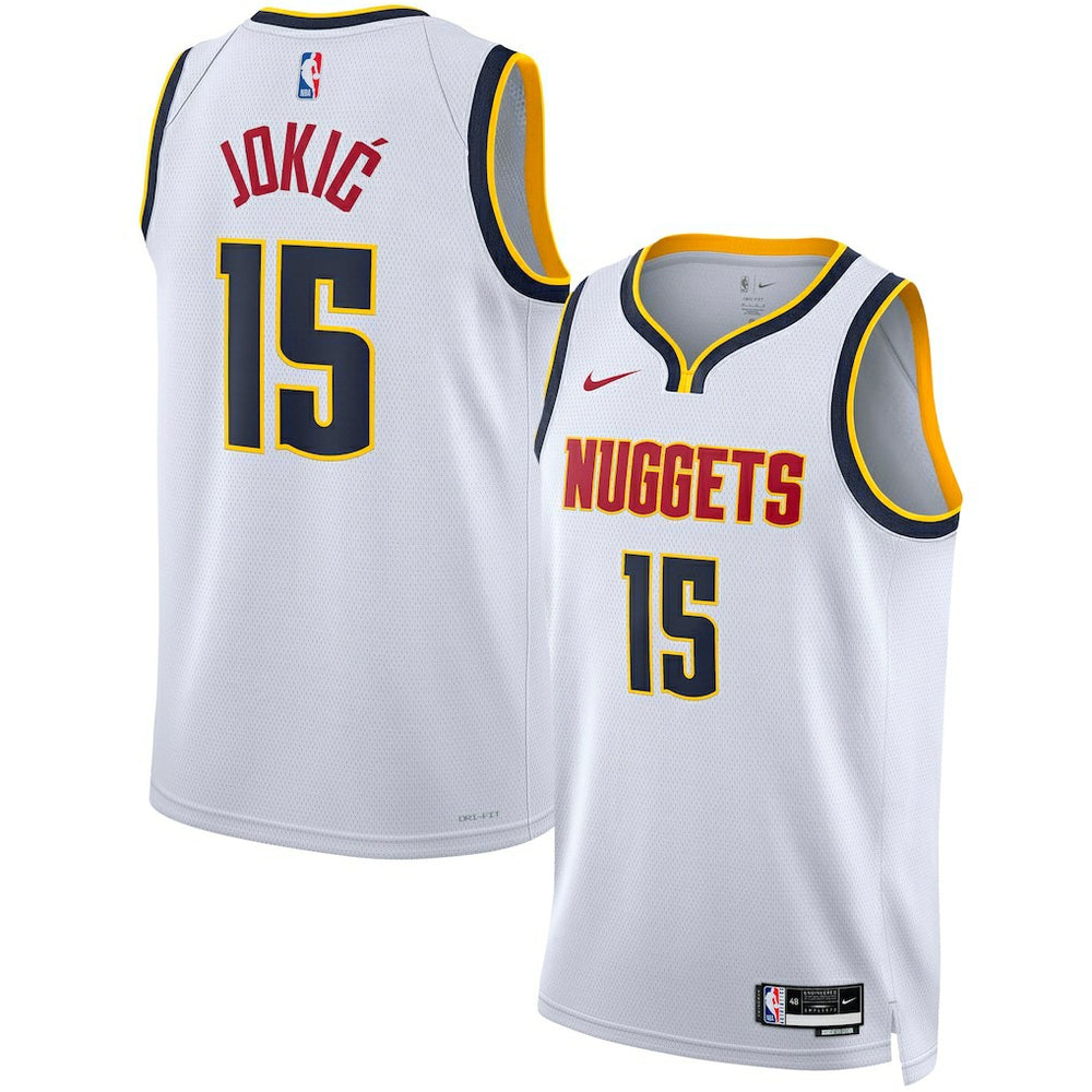 Nikola Jokic Denver Nuggets Unisex Swingman Jersey for sale Association Editi- White | Nike online
