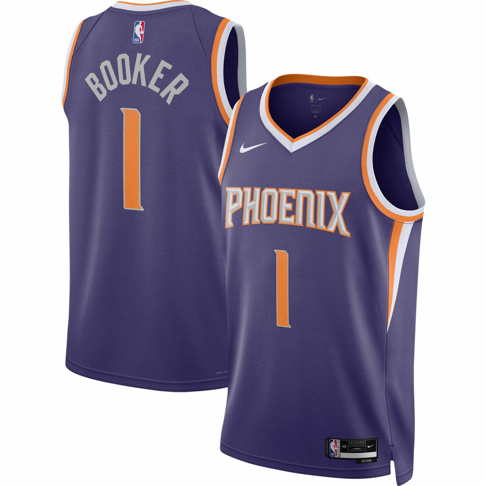 Devin Booker Phoenix Suns Unisex Swingman Jersey Icon Edition Purple | Nike