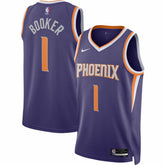 Devin Booker Phoenix Suns Unisex Swingman Jersey Icon Edition Purple | Nike