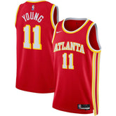 Trae Young Atlanta Hawks Unisex Swingman Jersey Icon Edition Red | Nike outlet
