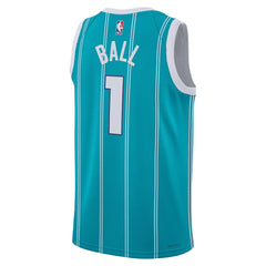 LaMelo Ball Charlotte Hornets Jordan Brand Unisex Swingman Jersey Icon Edition Teal