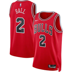 Lonzo Ball Chicago Bulls Unisex Swingman Jersey for sale Icon Editi- Red | Nike Near Me