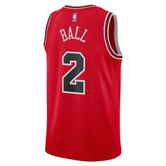 Lonzo Ball Chicago Bulls Unisex Swingman Jersey for sale Icon Editi- Red | Nike Near Me