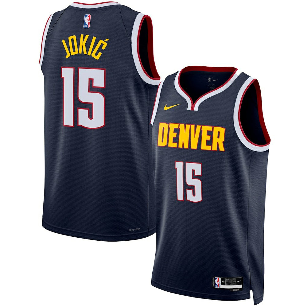 Nikola Jokic Denver Nuggets Unisex Swingman Jersey for sale Icon Editi- Navy | Nike Near Me