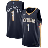 Zion Williamson New Orleans Pelicans Unisex Swingman Jersey Icon Edition Navy | Nike US