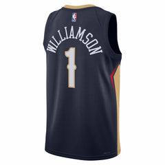 Zion Williamson New Orleans Pelicans Unisex Swingman Jersey Icon Edition Navy | Nike US