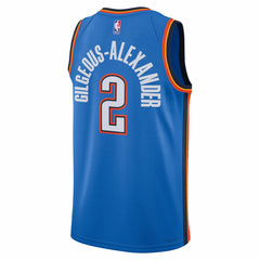 Shai Gilgeous-Alexander Oklahoma City Thunder Unisex Swingman Jersey Icon Edition Blue | Nike Near Me