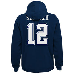 Mitchell & Ness Dallas Cowboys Youth Retired Player Name & Number Pullover Hoodie Navy