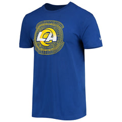 Los Angeles Rams New Era Stadium T-Shirt Royal