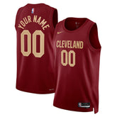 Cleveland Cavaliers Unisex Swingman Custom Jersey Burgundy for sale Icon Edition | Nike discount