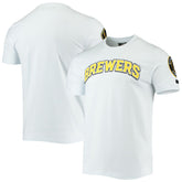 Milwaukee Brewers Pro Standard Team Logo T-Shirt - White - MLB Sale