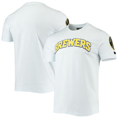 Milwaukee Brewers Pro Standard Team Logo T-Shirt - White - MLB Sale