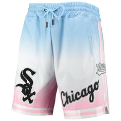 Chicago White Sox Pro Standard Team Logo Pro Ombre Shorts - Blue/Pink - MLB Sale